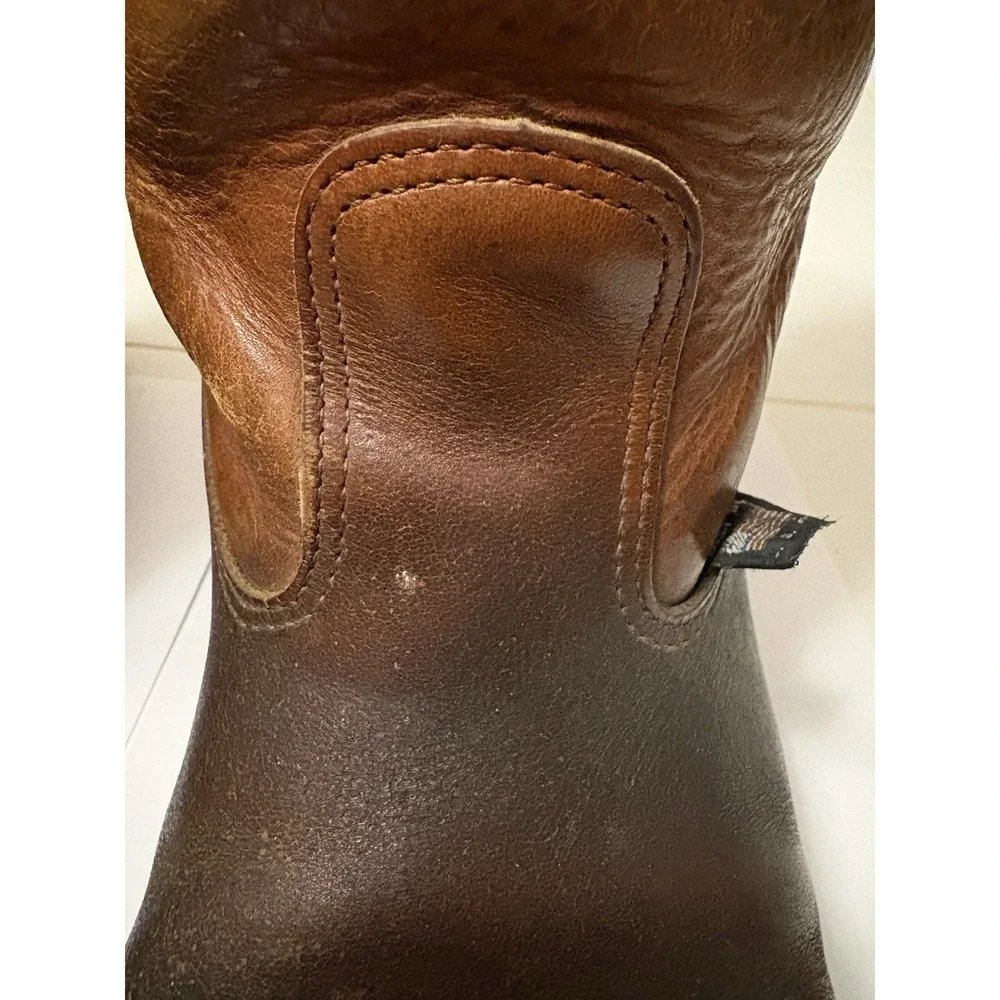 Thorogood American Heritage 814-4208 Tobacco Leather‎ Boots. REPAIR NEEDED